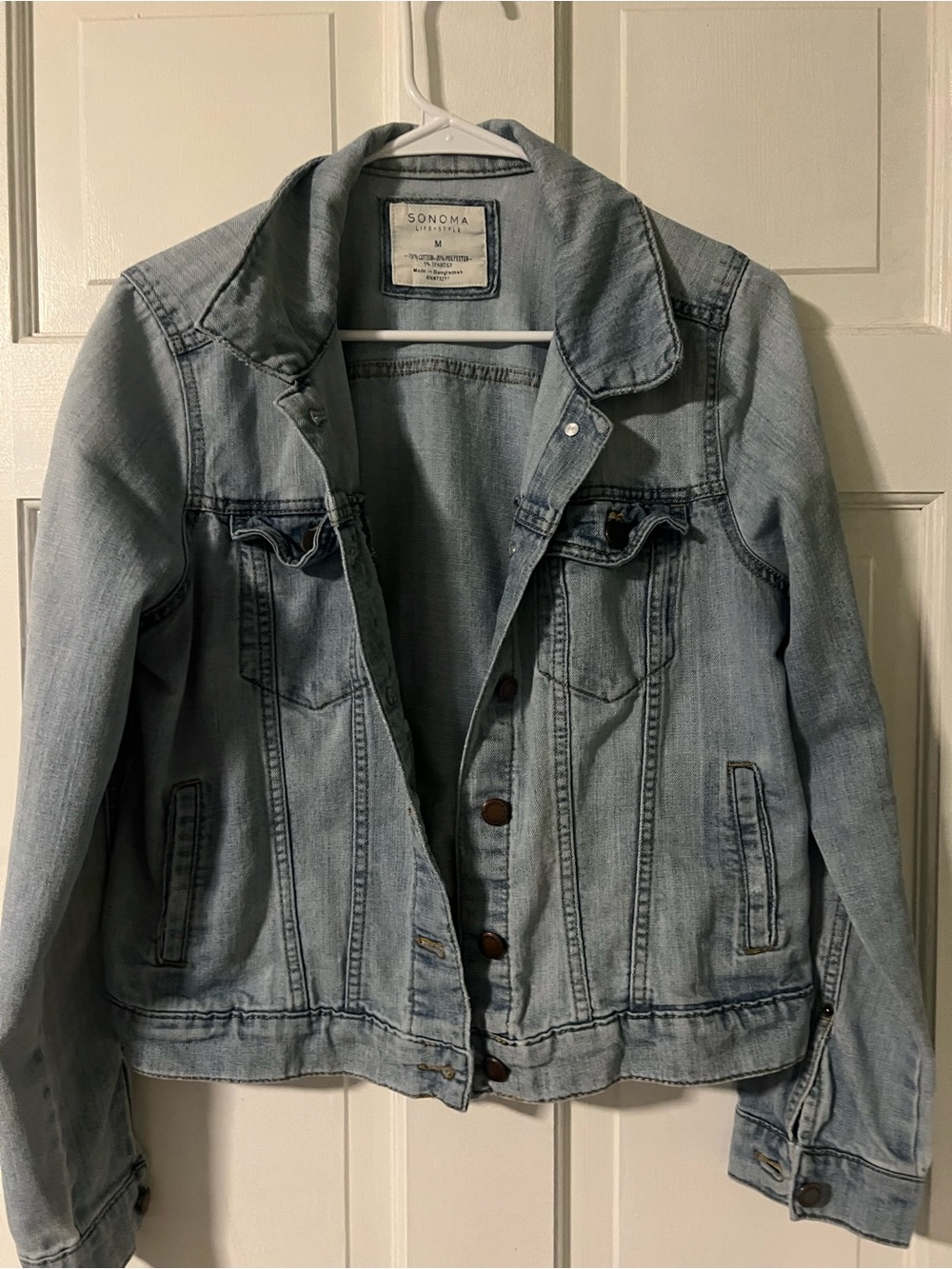 Sonoma Light Wash Jean Jacket in Pale Blue
